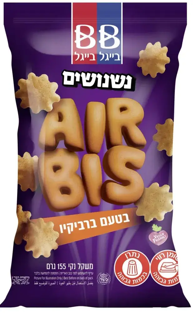 נשנושים איירביס ברביקיו 155 גר