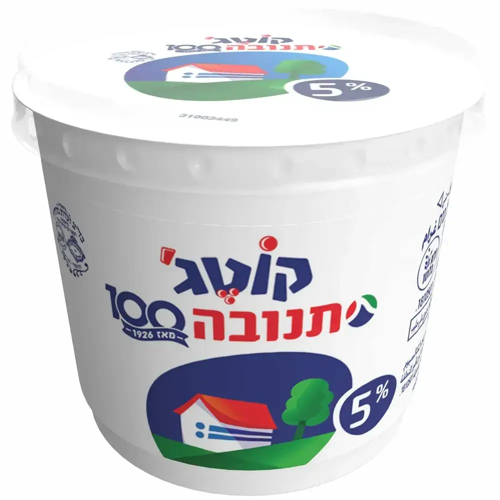 קוטג תנובה 5% 250 גרם בדצ