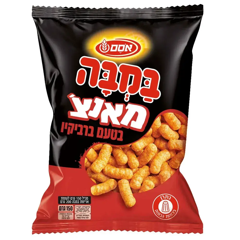 במבה מאנצ' ברבקיו 150*25 גר
