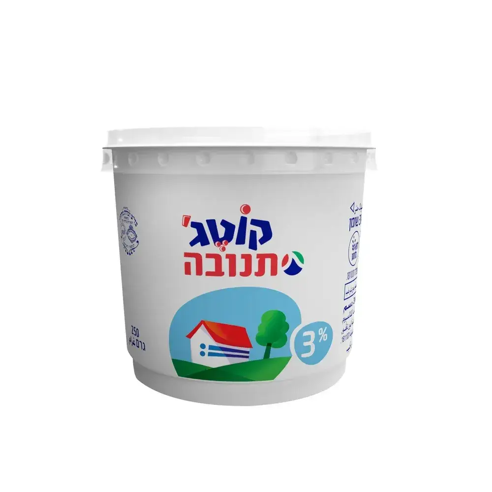 קוטג' תנובה 3% 250ג'