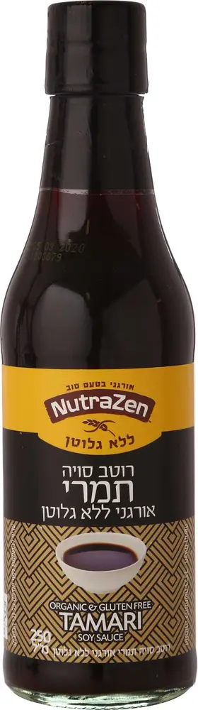 רוטב סויה תמרי אורגני ללא גלוטן 250 מל