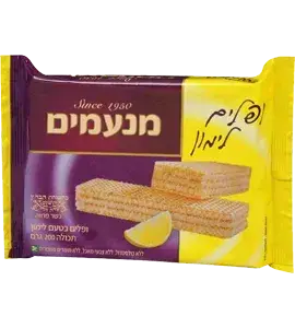 וופל לימון "מנעמית" 200 גר'