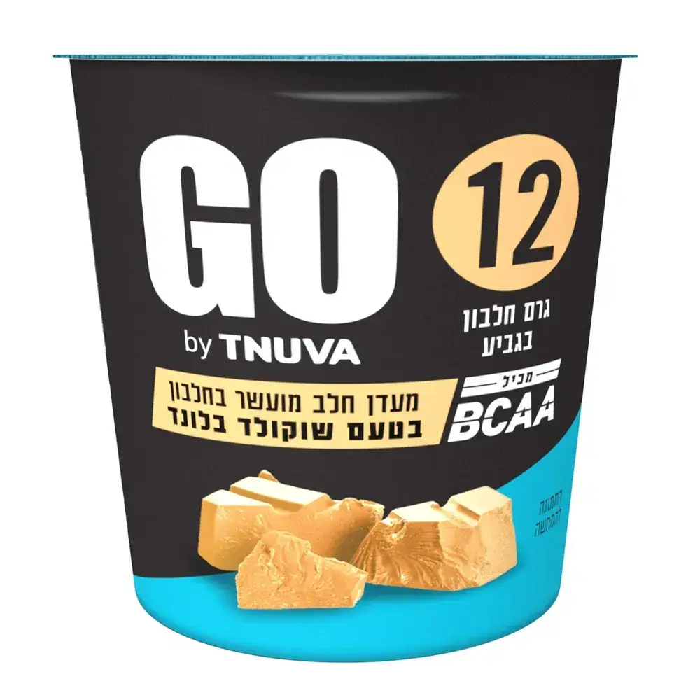 מעדן חלב גו בטעם שוקולד בלונד