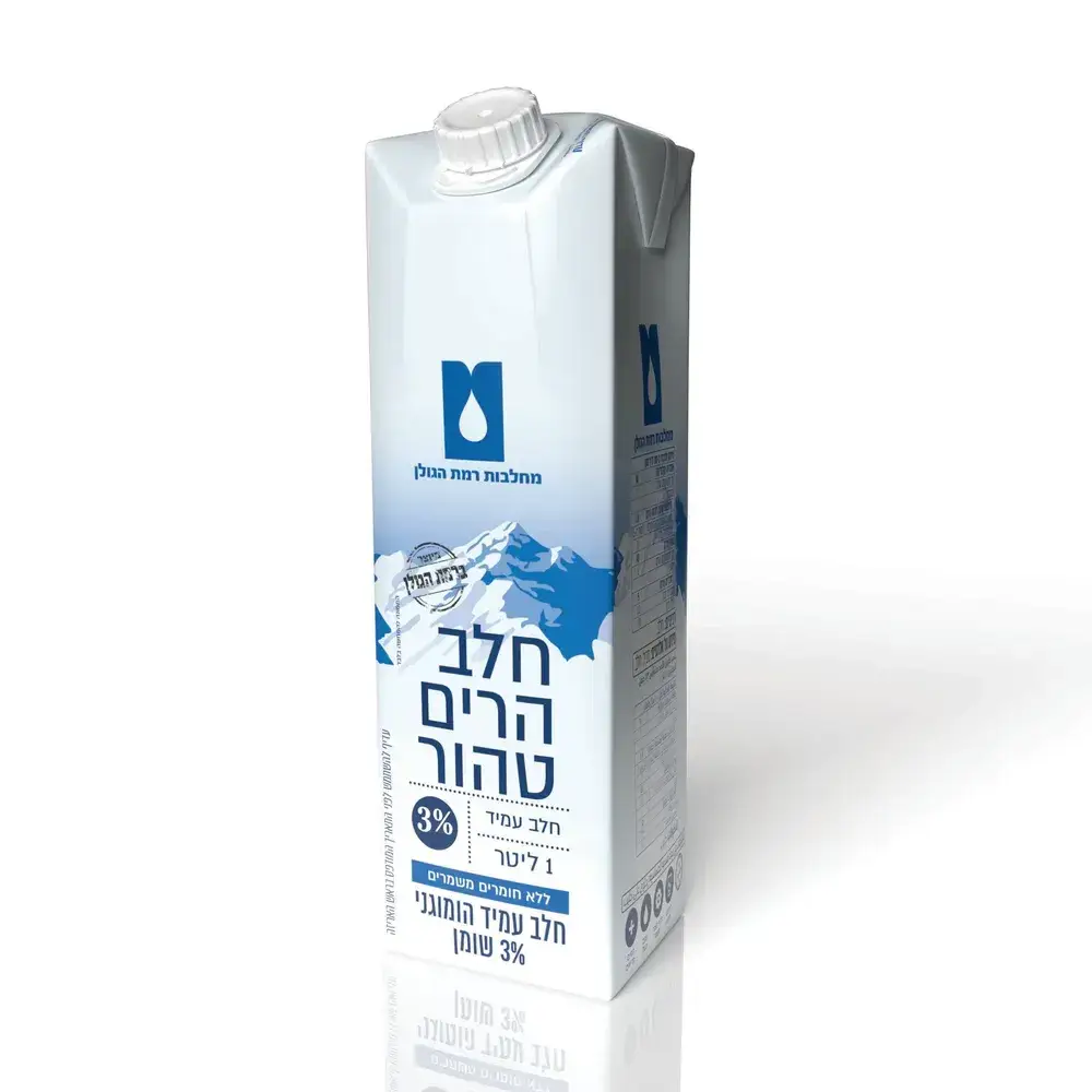 חלב הרים 3% ליטר