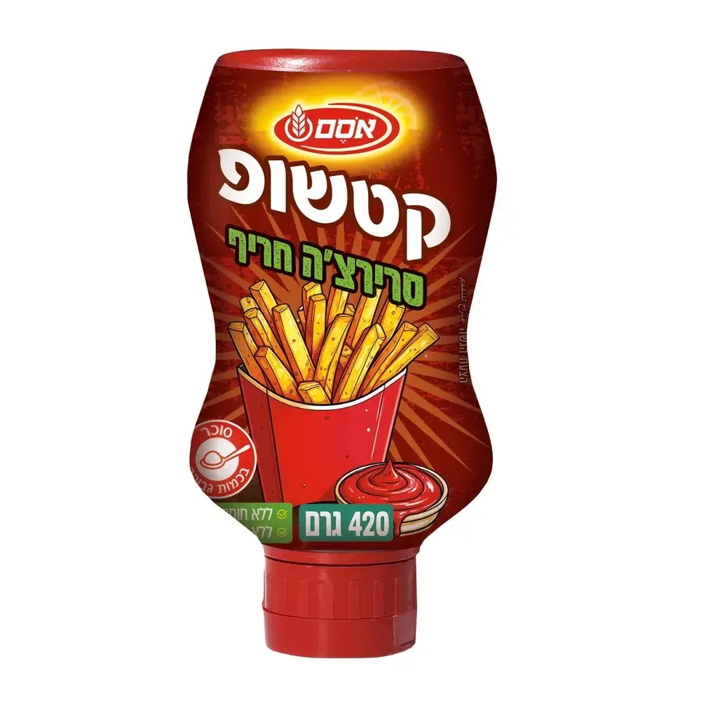 אסם קטשופ בסגנון סרירצ'ה 420 גרם