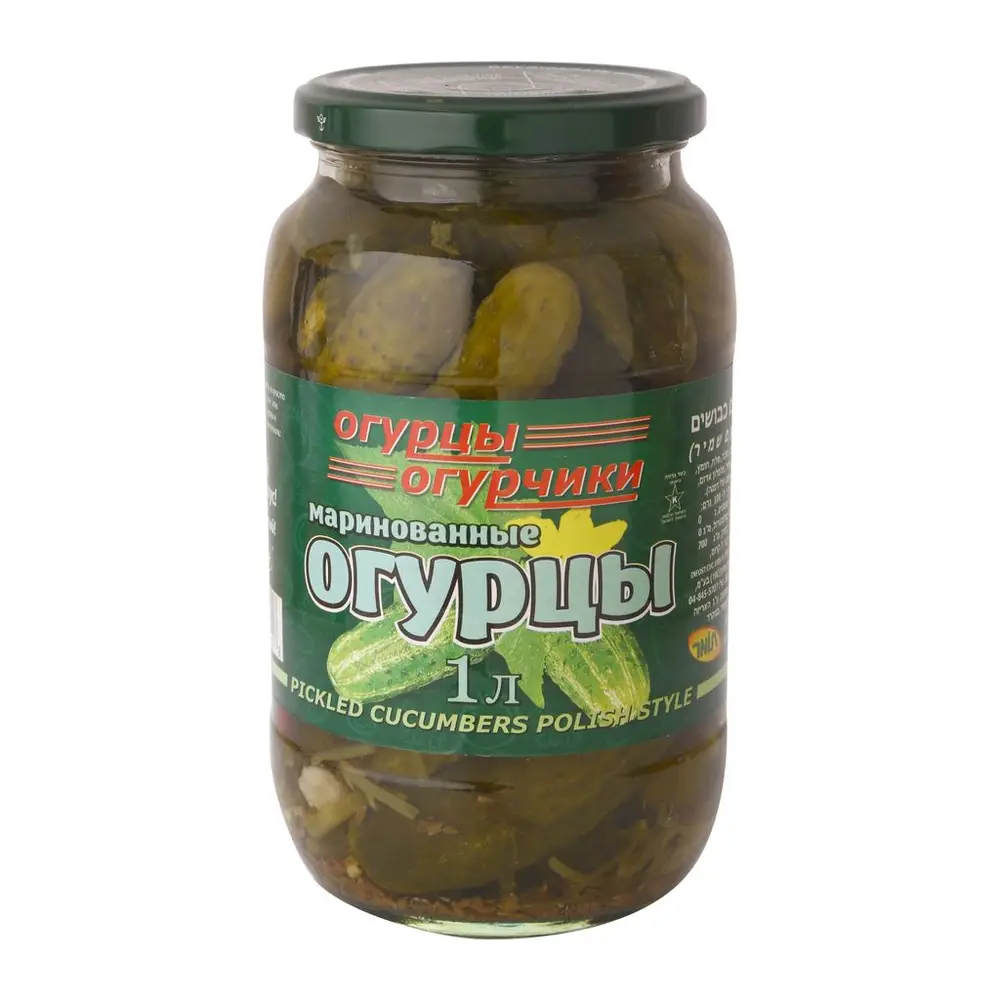 מלפפון בחומץ פולני 1 ל'