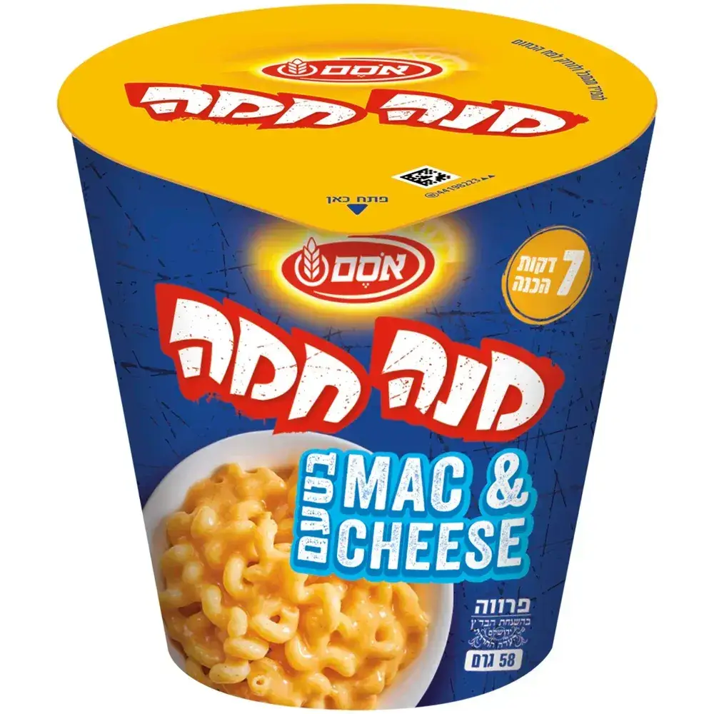 מנה חמה מק&צ'יז 12*58גרם