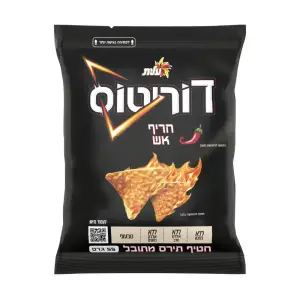 דוריטוס חריף אש 55 גר 48 יח