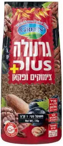 גרנולה בתוספת פקאן וצימוקים 1 קג יצרן/מותג: גרין