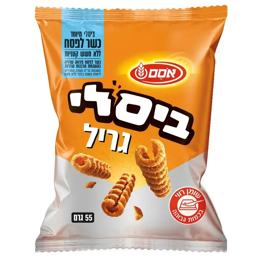 ביסלי גריל כלפ.24*55גרם