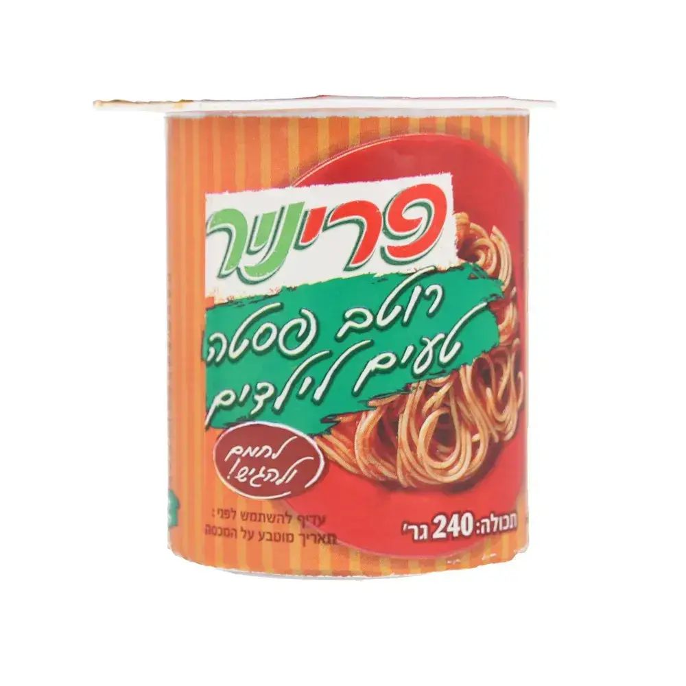 פריניר רוטב פסטה לילדים 240 גרם (72)