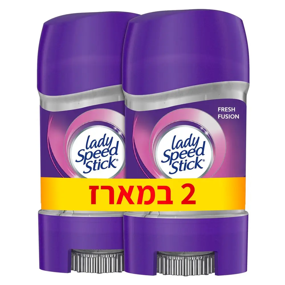 דאודורנט ג'ל פרש פיוז'ן זוג 2 * 65 גרם