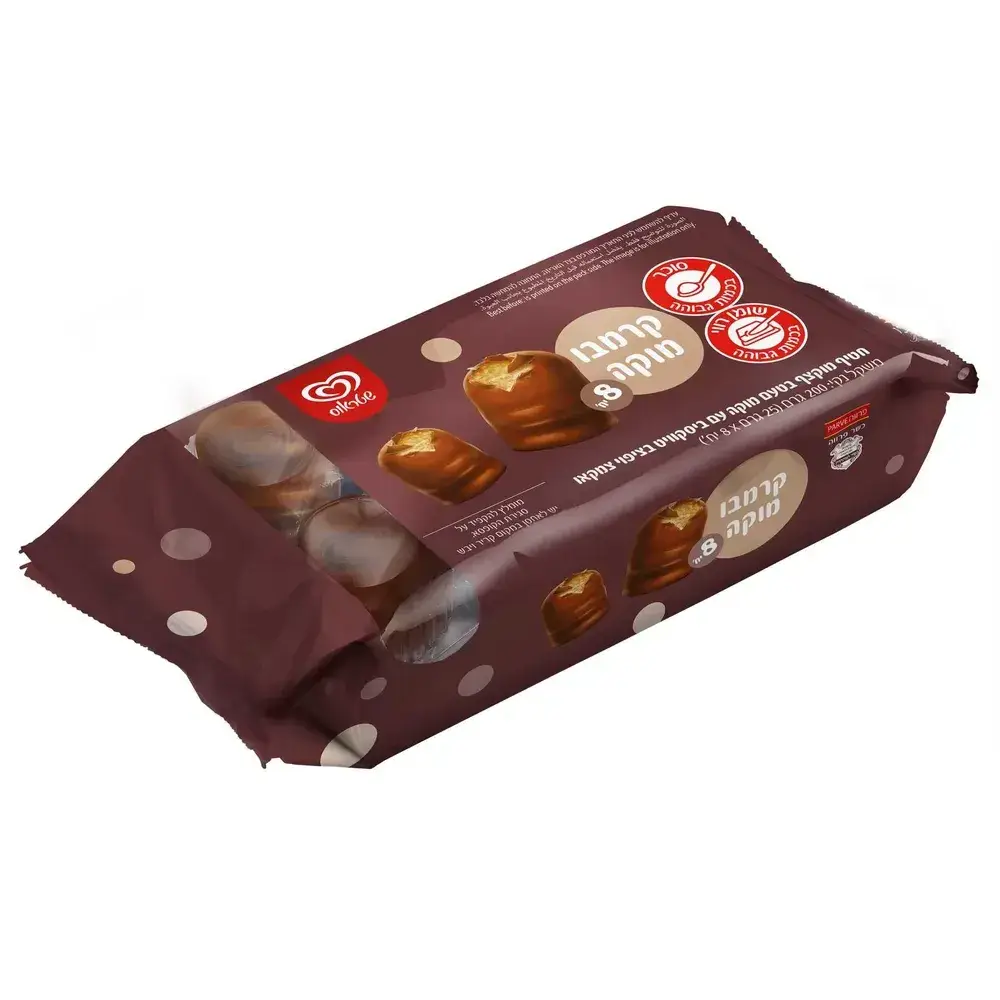 קרמבו מוקה שטראוס 8יח'