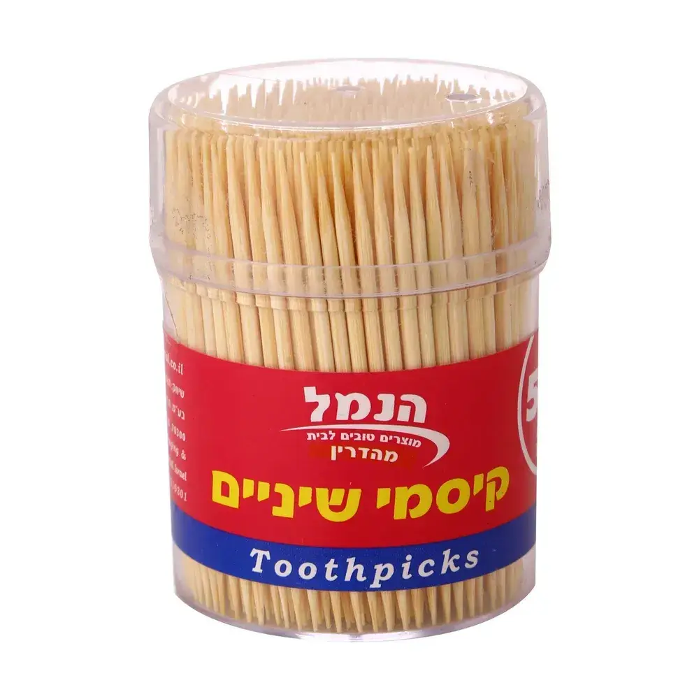 קיסמי עץ חבית הנמל 500יח`