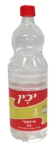 חומצה אצטית למזון 5% יכין