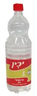 חומצה אצטית למזון 5% יכין