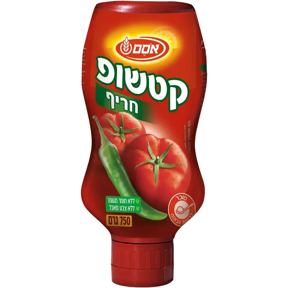 אסם קטשופ חריף 9*750גרם 2015