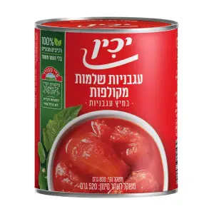 עגבניות שלמות מקולפות במיץ 800 גרם