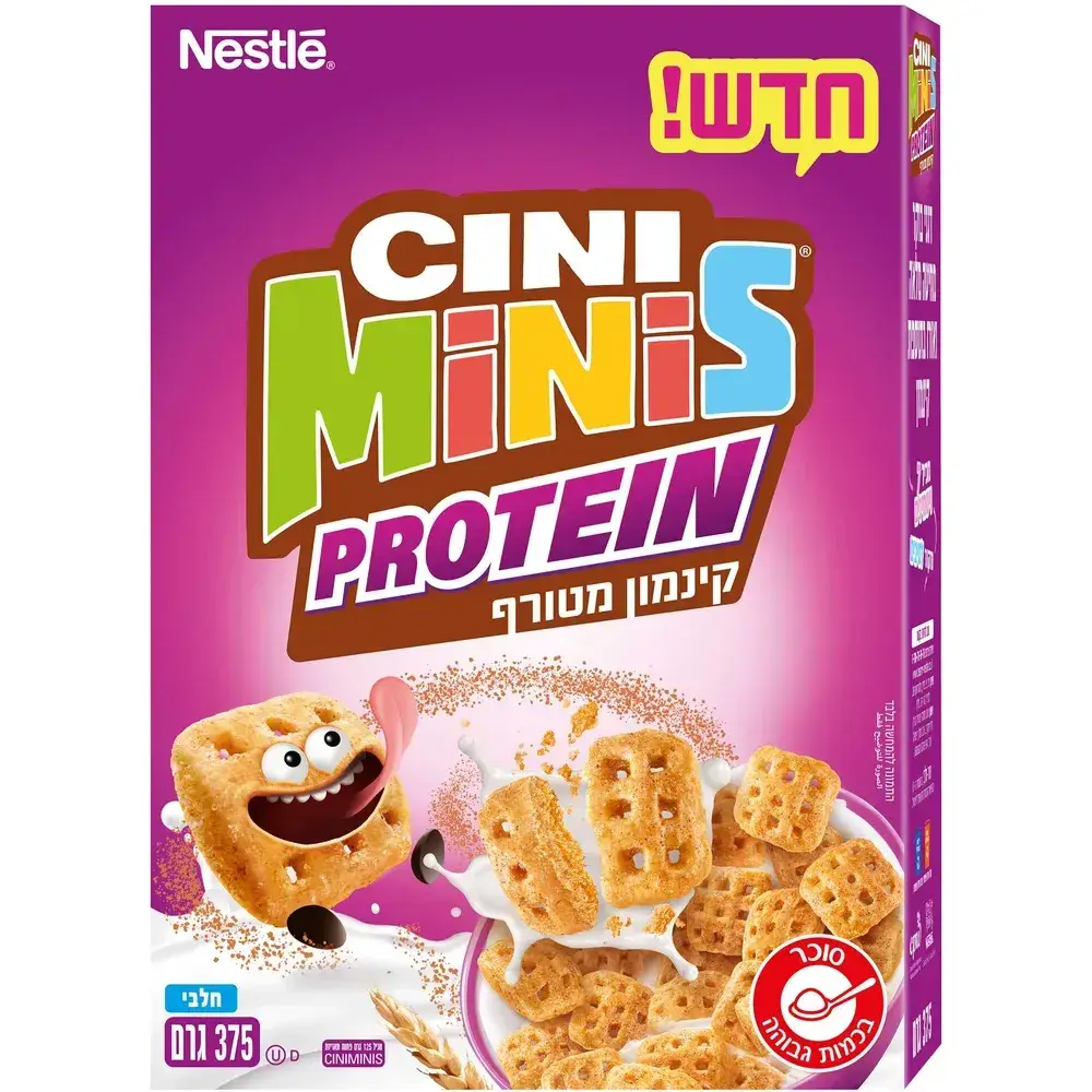 סיני מיניס פרוטאין 375*18גרם N9