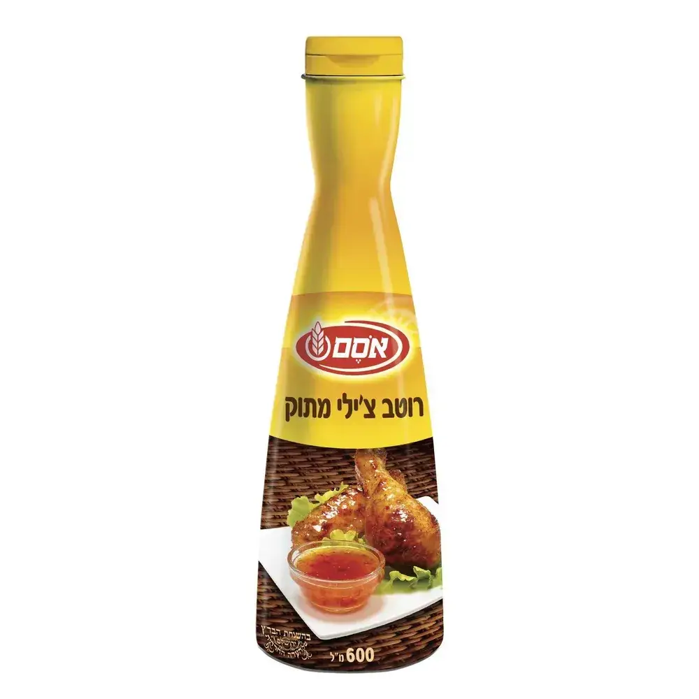 רוטב צ'לי מתוק אסם 600מל