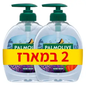 פלמוליב סבון ידיים אקרווריום זוג 2 * 300 מ"ל