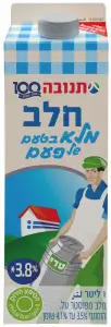 חלב של פעם תנובה מלא 3.8%-3.5% 1 ל'