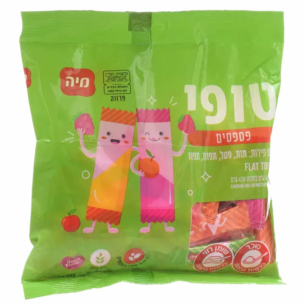 טופי פספסים 450 גרם