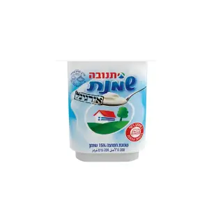 שמנת אורגינל15% 200 מל תנובה