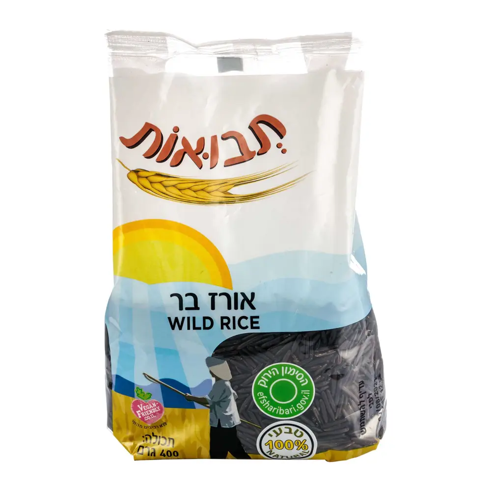 אורז בר טבעי 400 גר'