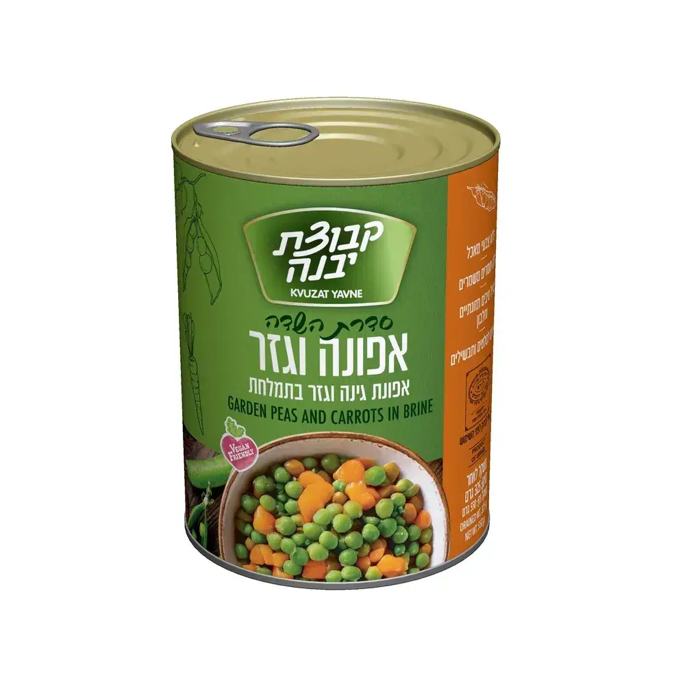 אפונה וגזר 550 גר