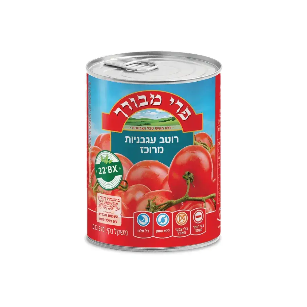 רוטב 22% בריקס פרי מבורך