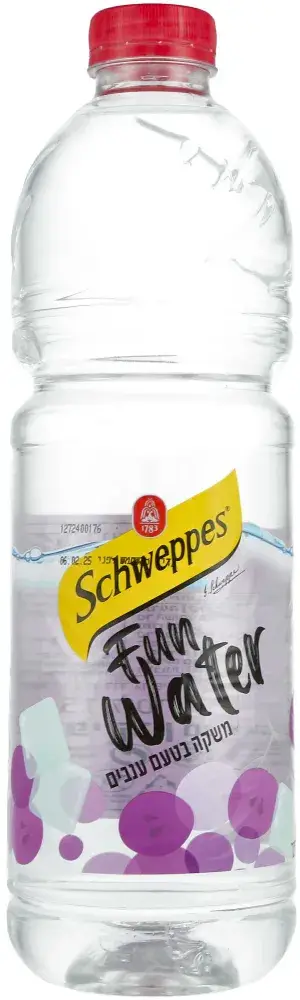 שוופס Water ענבים 1.5 ל