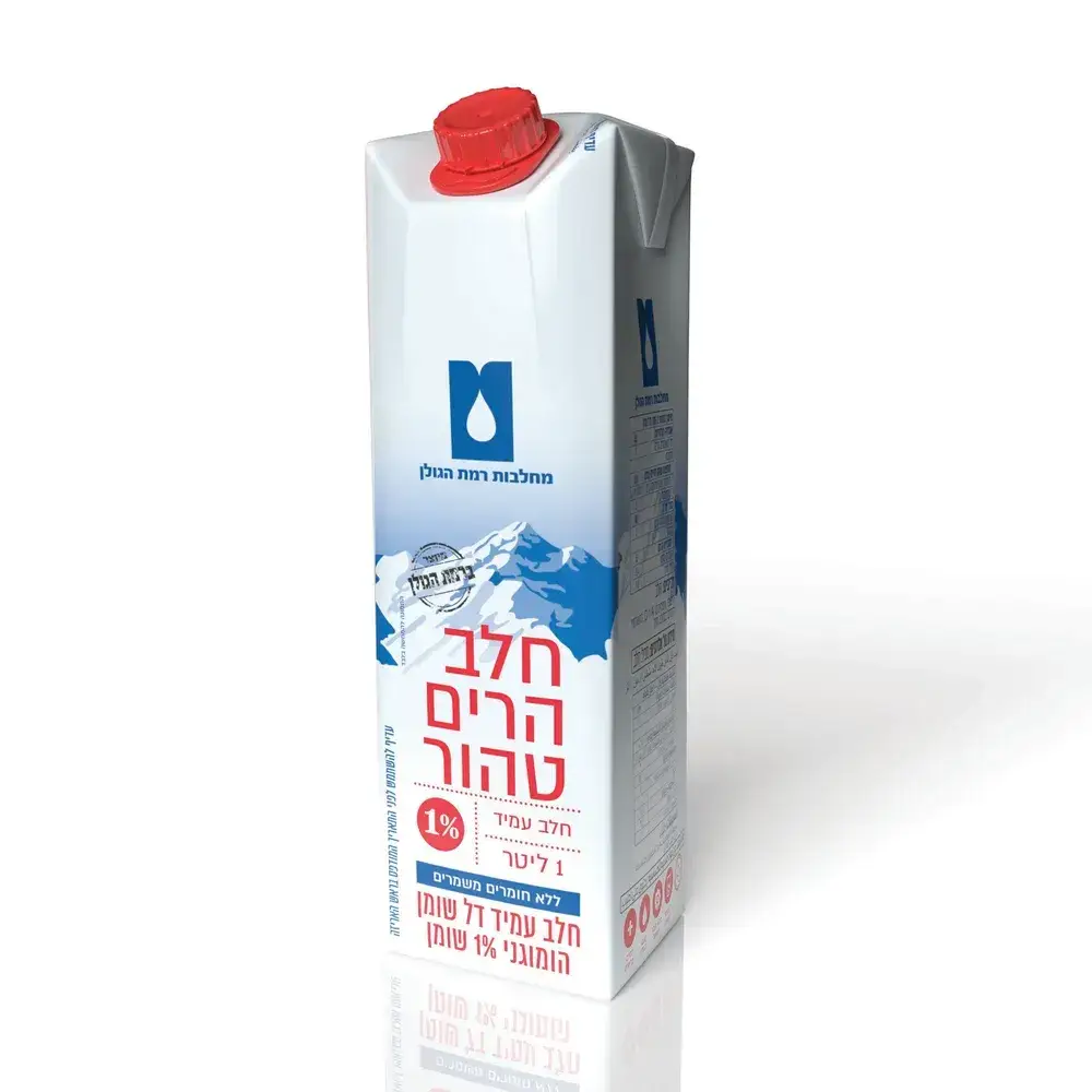 חלב הרים 1% ליטר