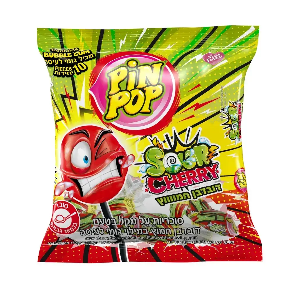 לקקן פין פופ דובדבן חמוץ