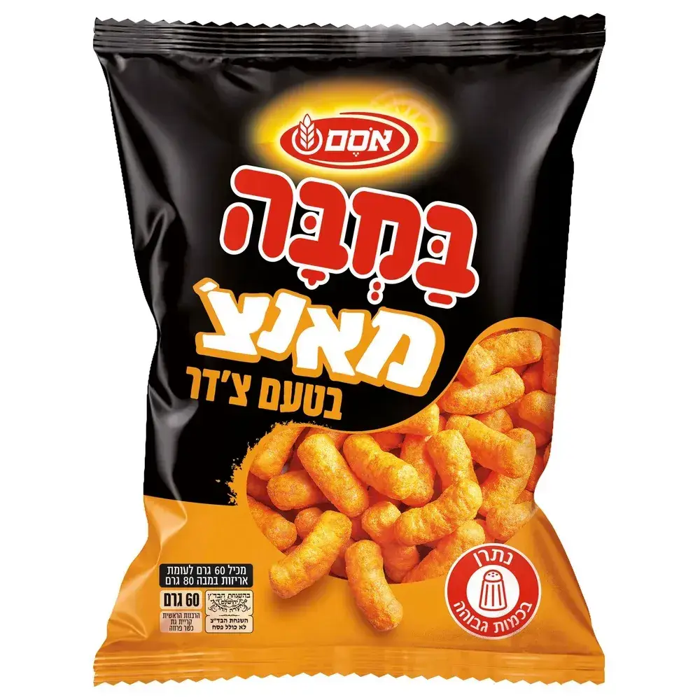 במבה מאנצ' צדר 40*60גרם