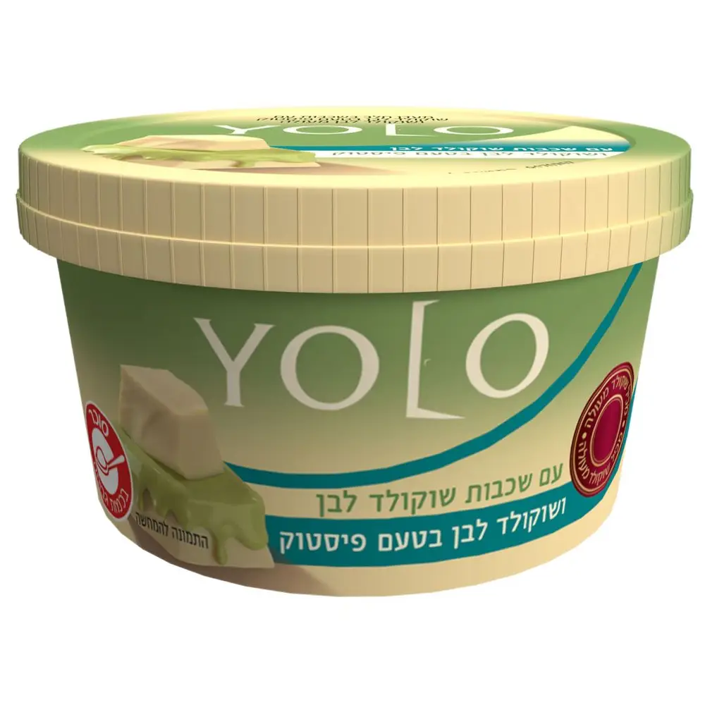 מעדן מעדן יולו שוקולד לבן ופיסטוק
