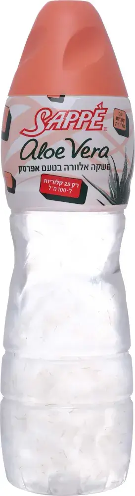 סאפי משקה אלוורה אפרסק 1ל