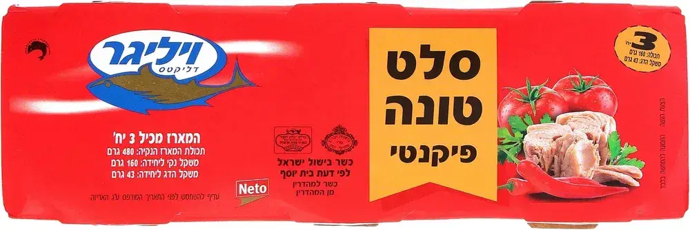 3 סלט טונה פיקנטי