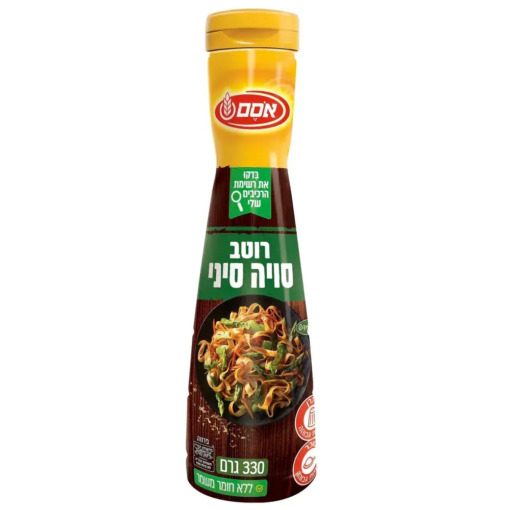 אסם רוטב סויה בסגנון סיני 290מל