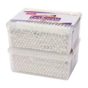 בלונס צמרונים בקופסא 200X2יח'