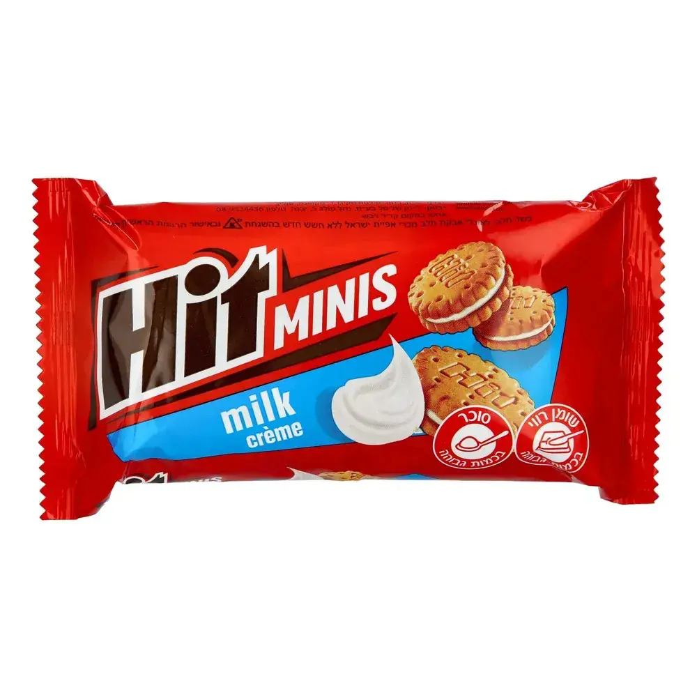 היט מיניס במילוי קרם חלב