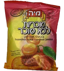 סוכריות אפרסק ללס מיה 80 גר'