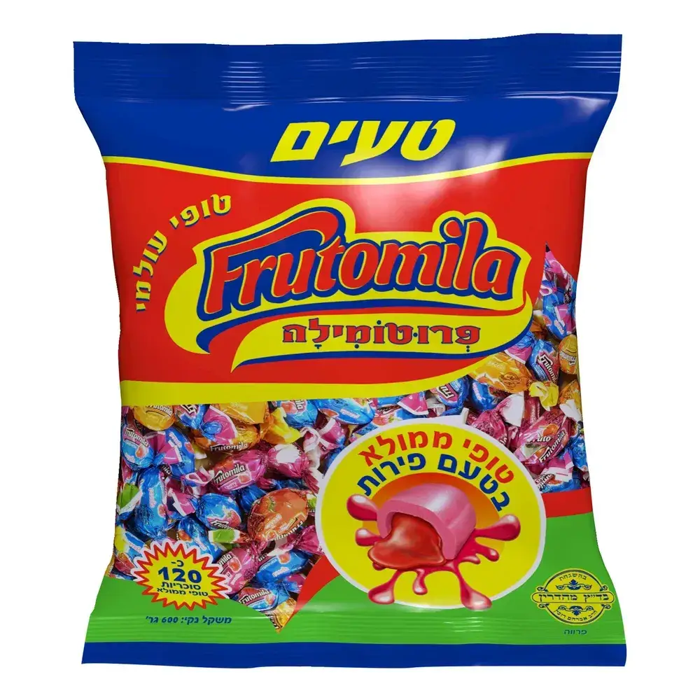 סוכריות טופי ממולא 600 ג'