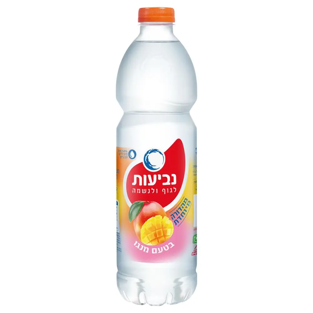 נביעות + בטעם מנגו 1.5 ליטר פיקדון