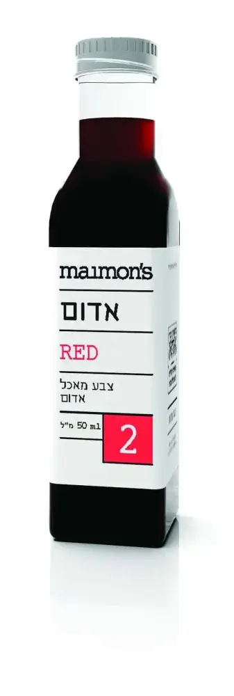 צבע מאכל אדום