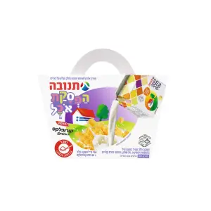 הפסקת אוכל מארז קורנפלקס 30ג' וחלב וניל