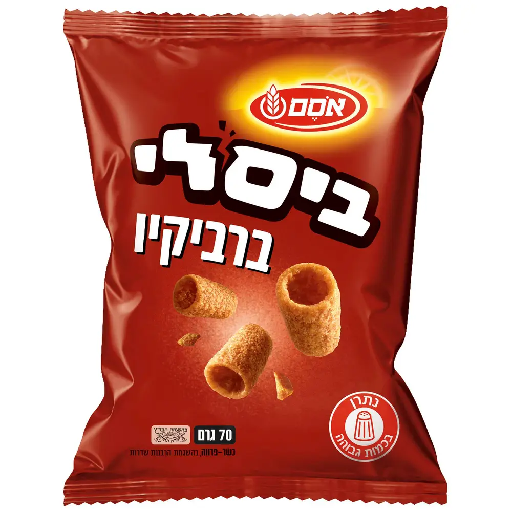 ביסלי ברביקיו 48*70גרם