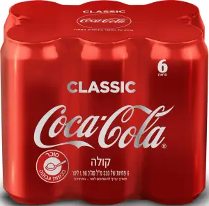 שישיית קולה 330מל