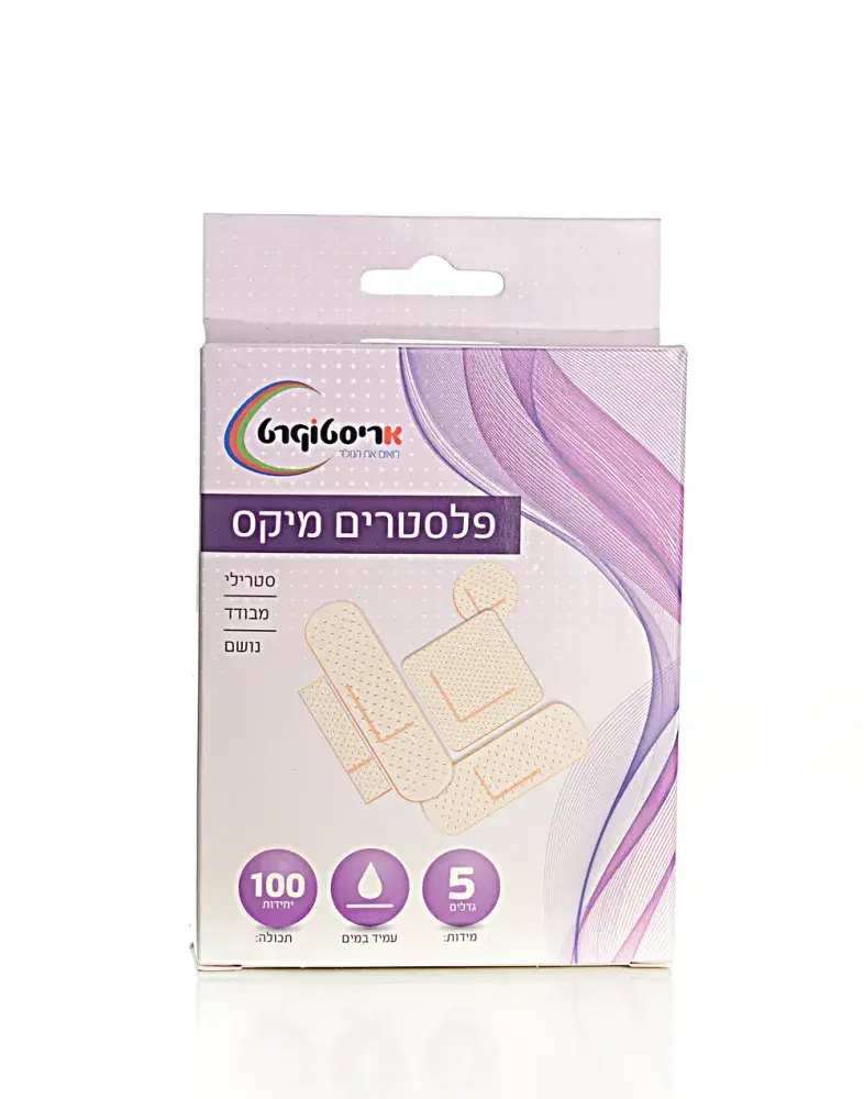 פלסטר מיקס 100 יח