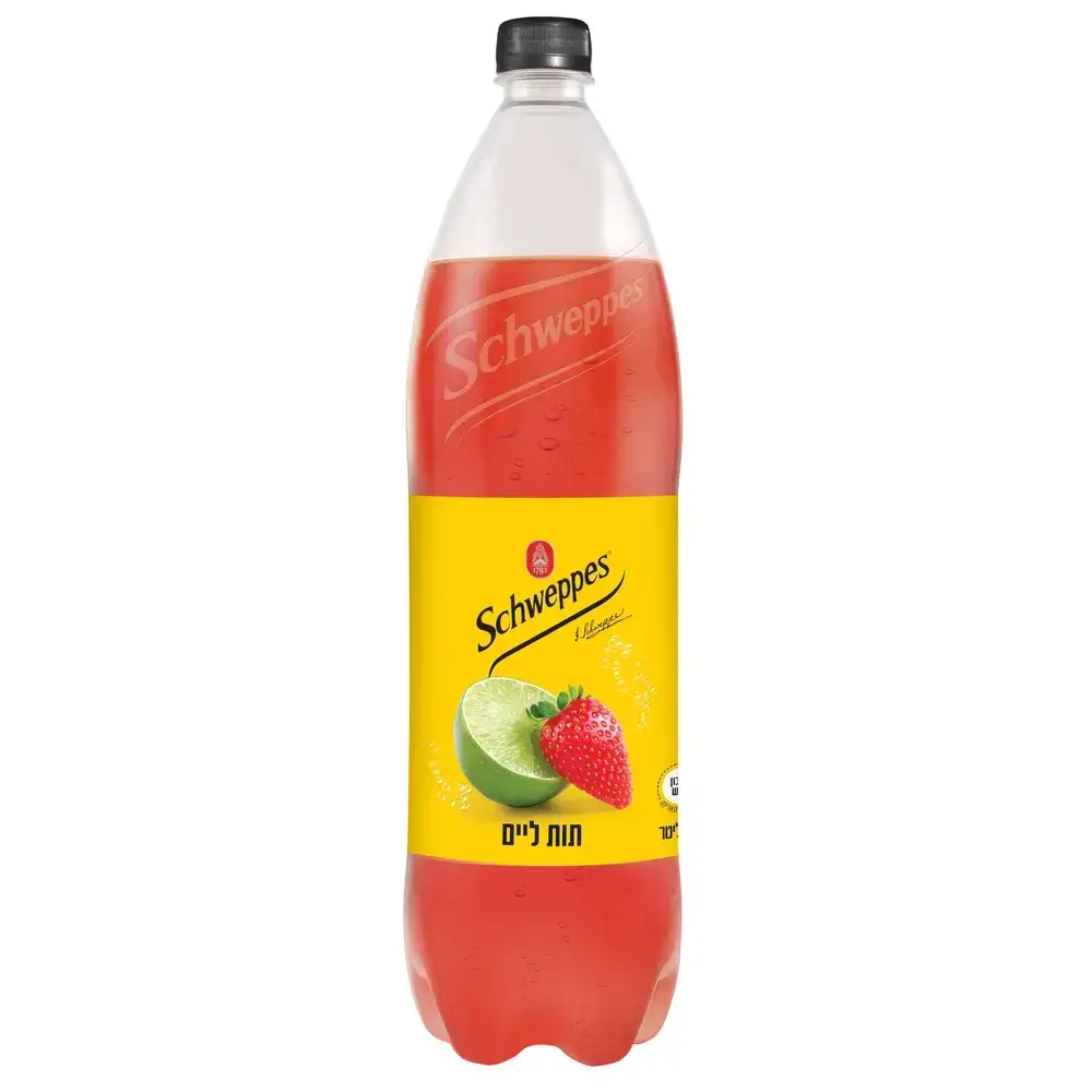 שוופס מוגז פירות תות ליים 1.5 ליטר